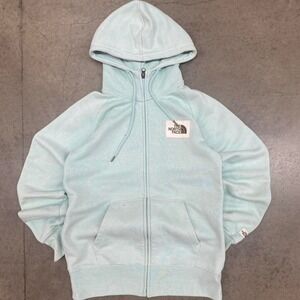 The North Face Y2K Women's Blue Full Zip Hoodie Size XS